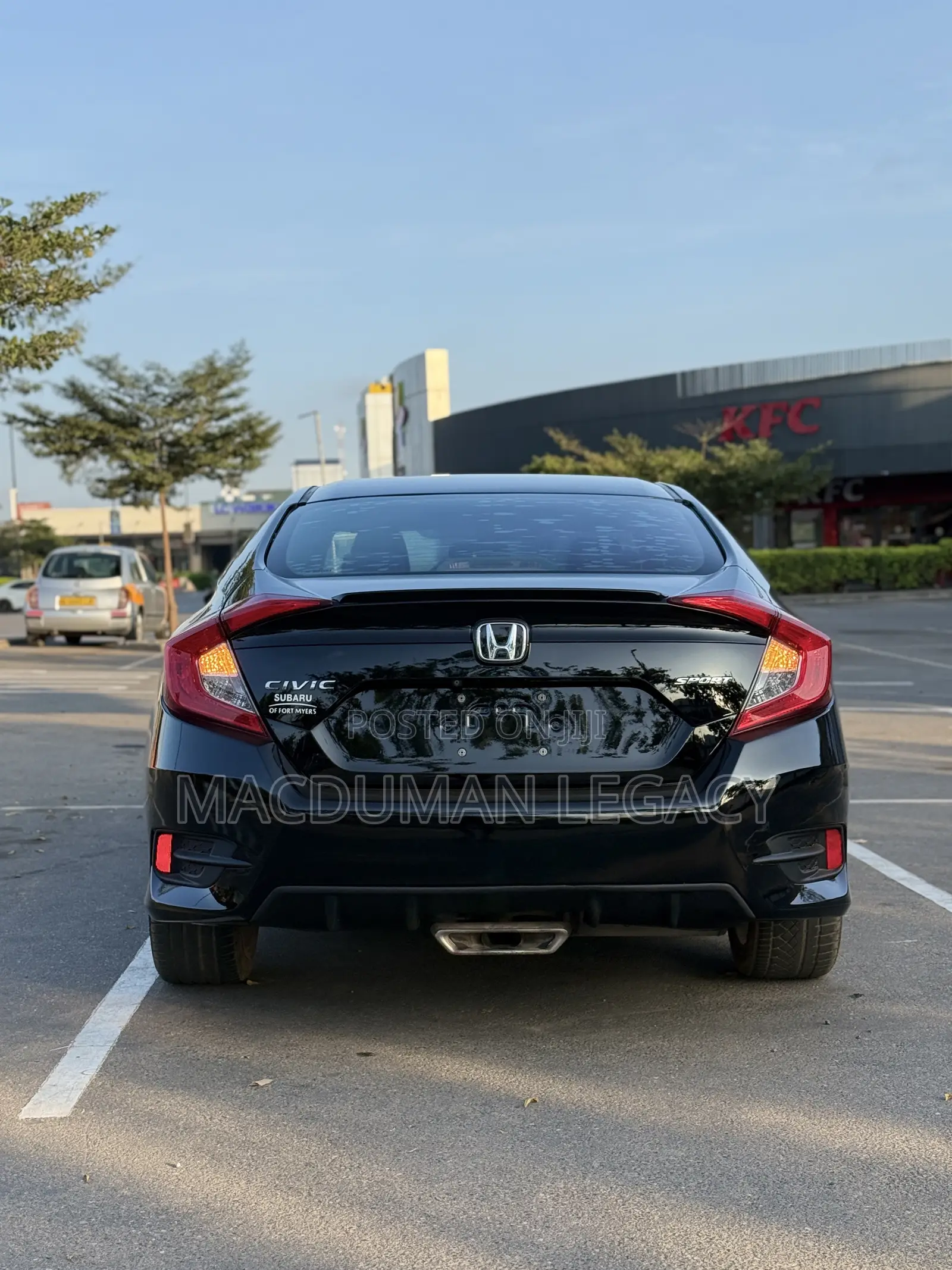 Honda Civic Sport Sedan 2020 Black