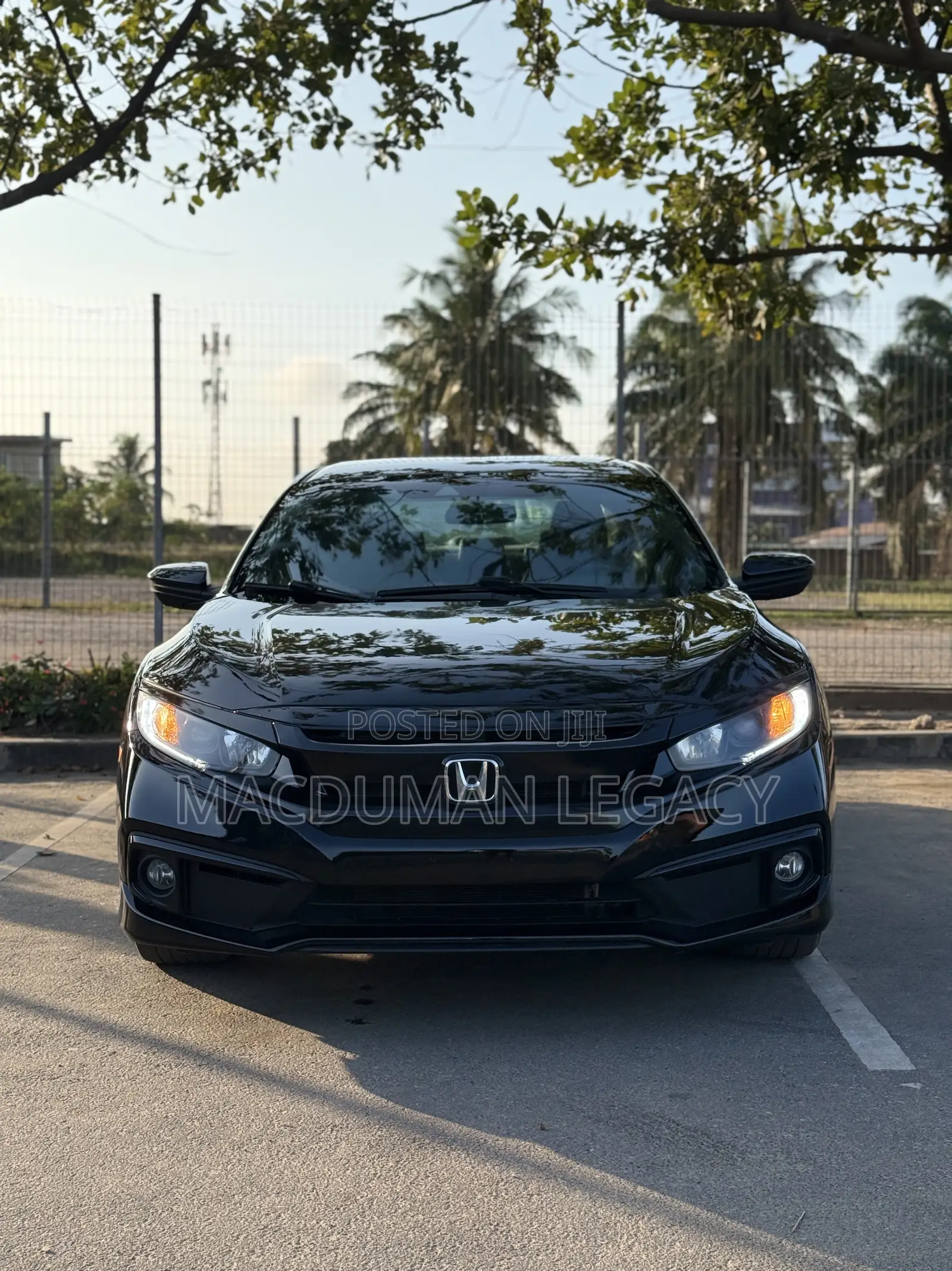 Honda Civic Sport Sedan 2020 Black
