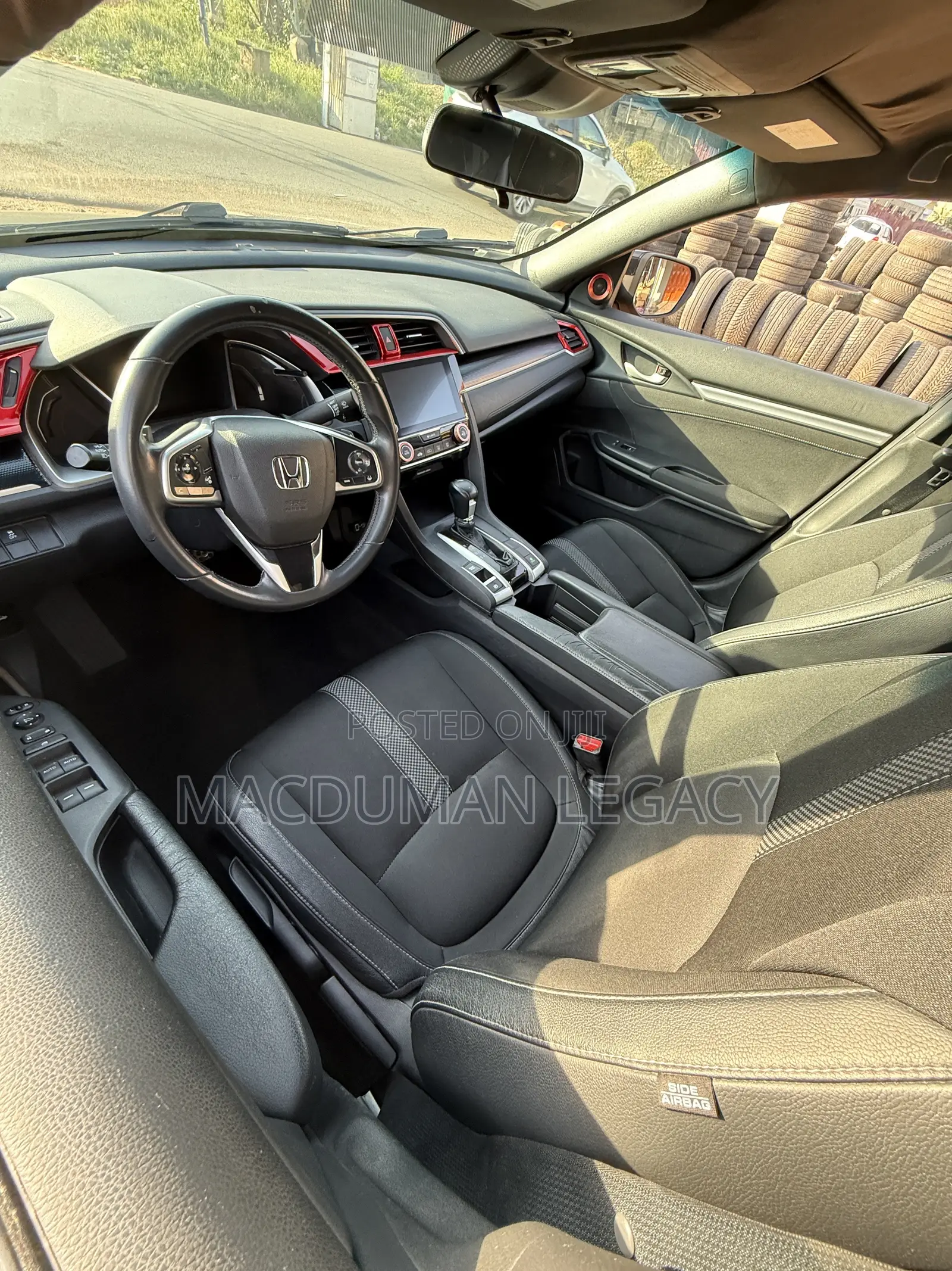 Honda Civic Sport Sedan 2020 Black
