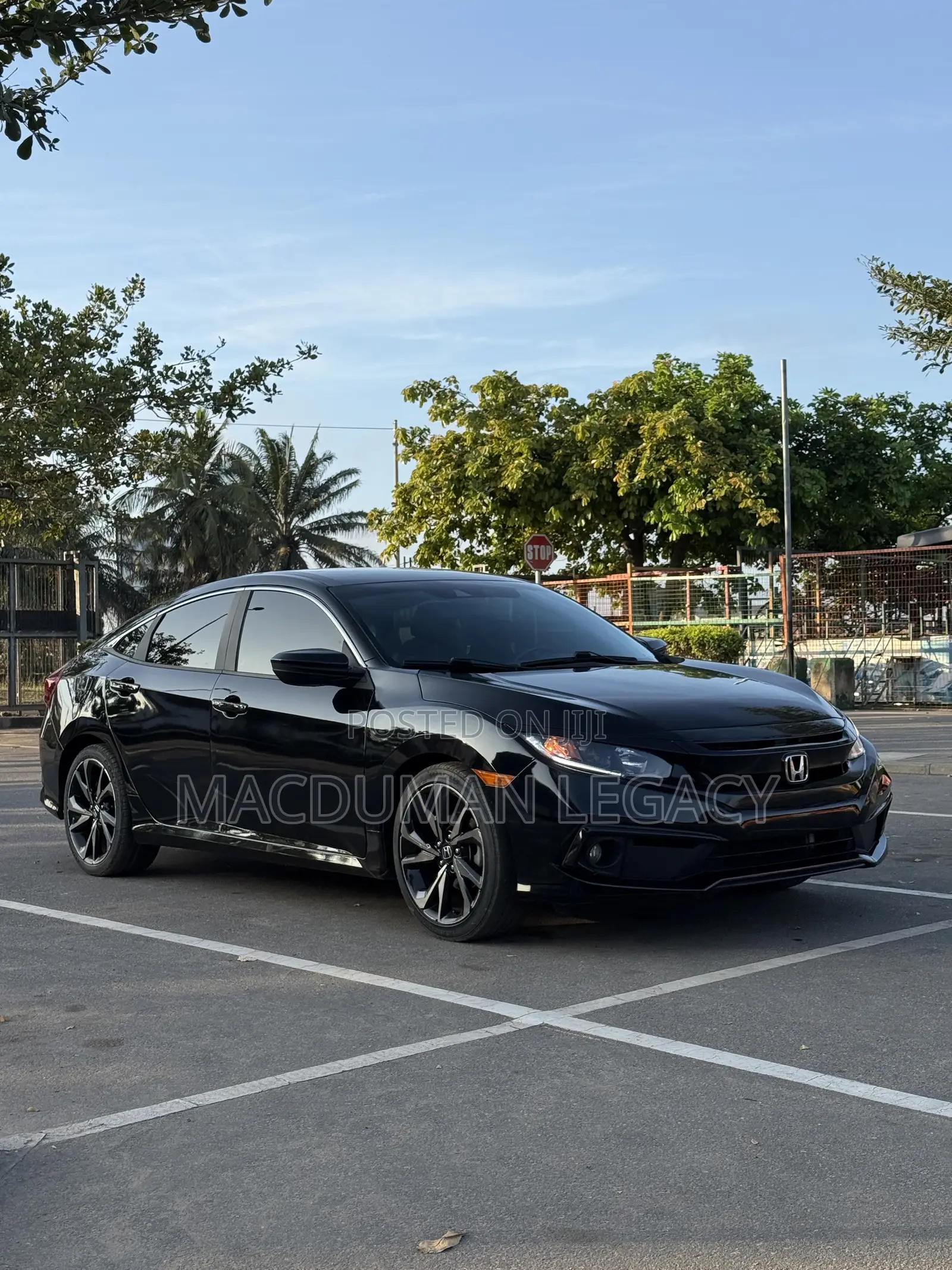 Honda Civic Sport Sedan 2020 Black