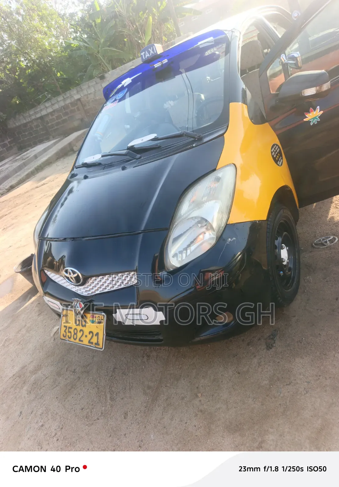 Toyota Vitz 1.3 AWD 3dr 2010 Black