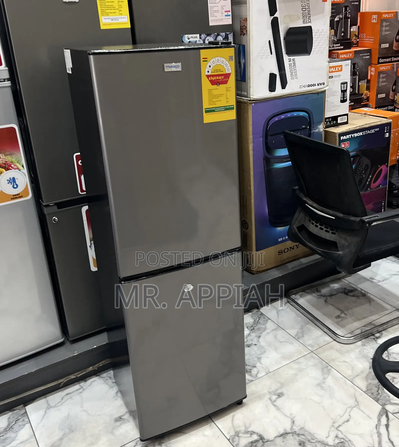 Double Door Nasco 158 LTRS Nasd2-20fl Refrigerator
