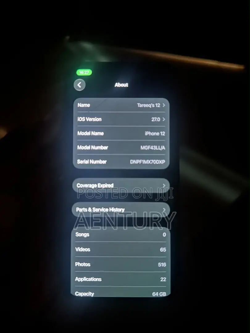 Apple iPhone 12 64 GB Black