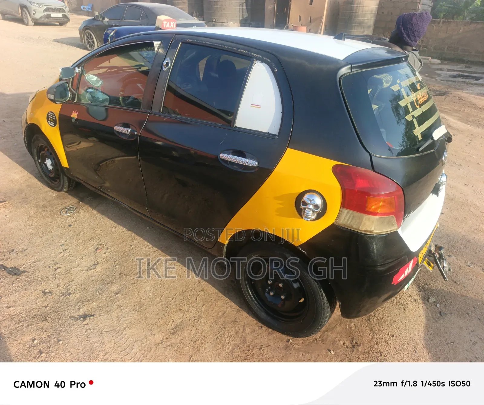 Toyota Vitz 1.3 AWD 3dr 2010 Black