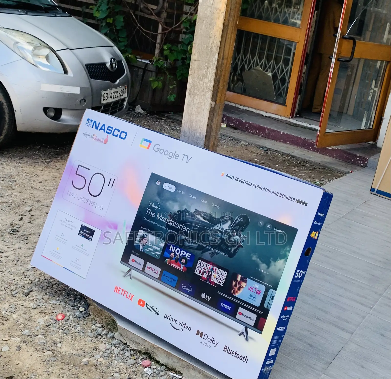 Ultra Vire 50 Inch Smart Nasco 4K Uhd Android TV