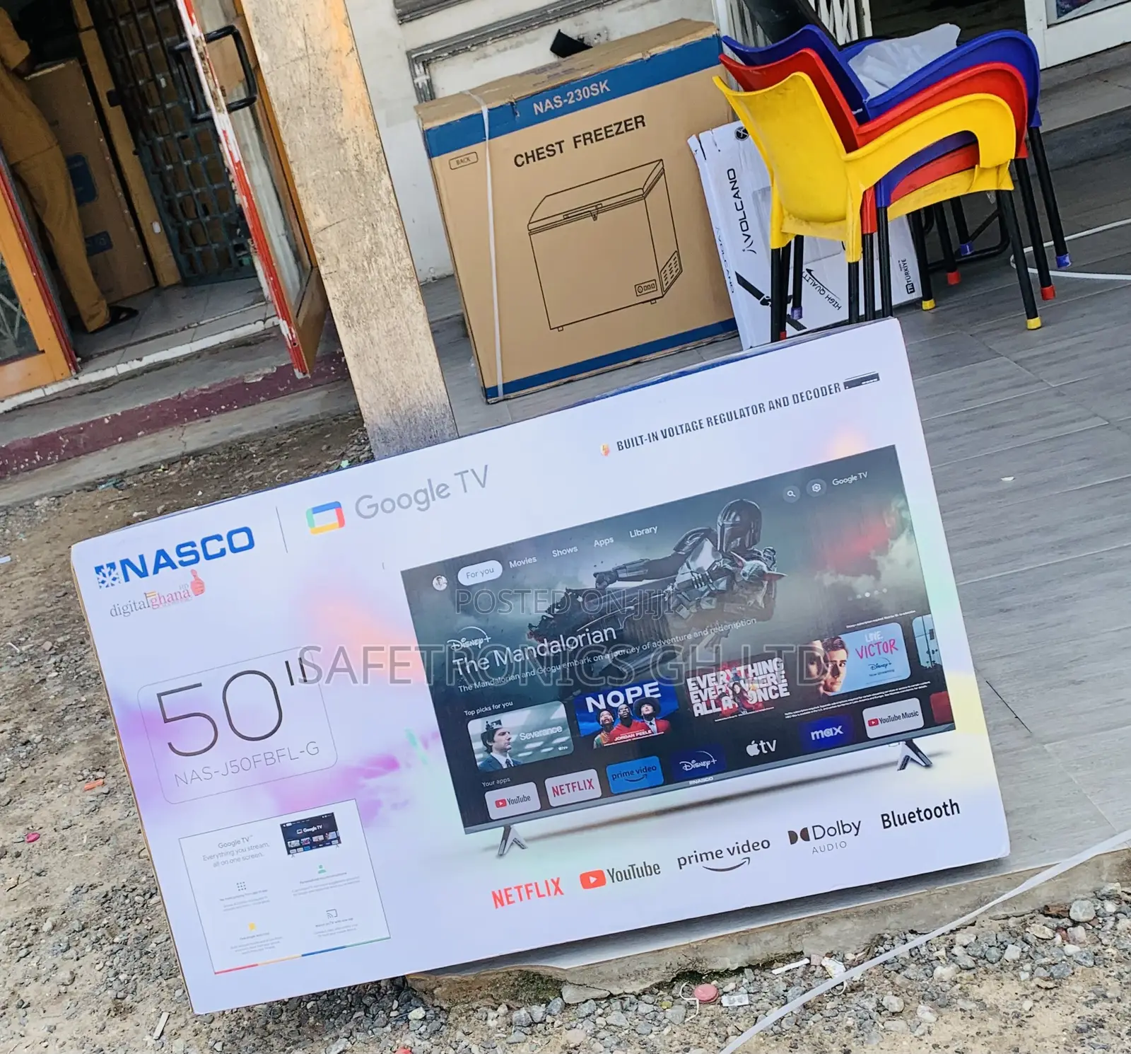 Ultra Vire 50 Inch Smart Nasco 4K Uhd Android TV