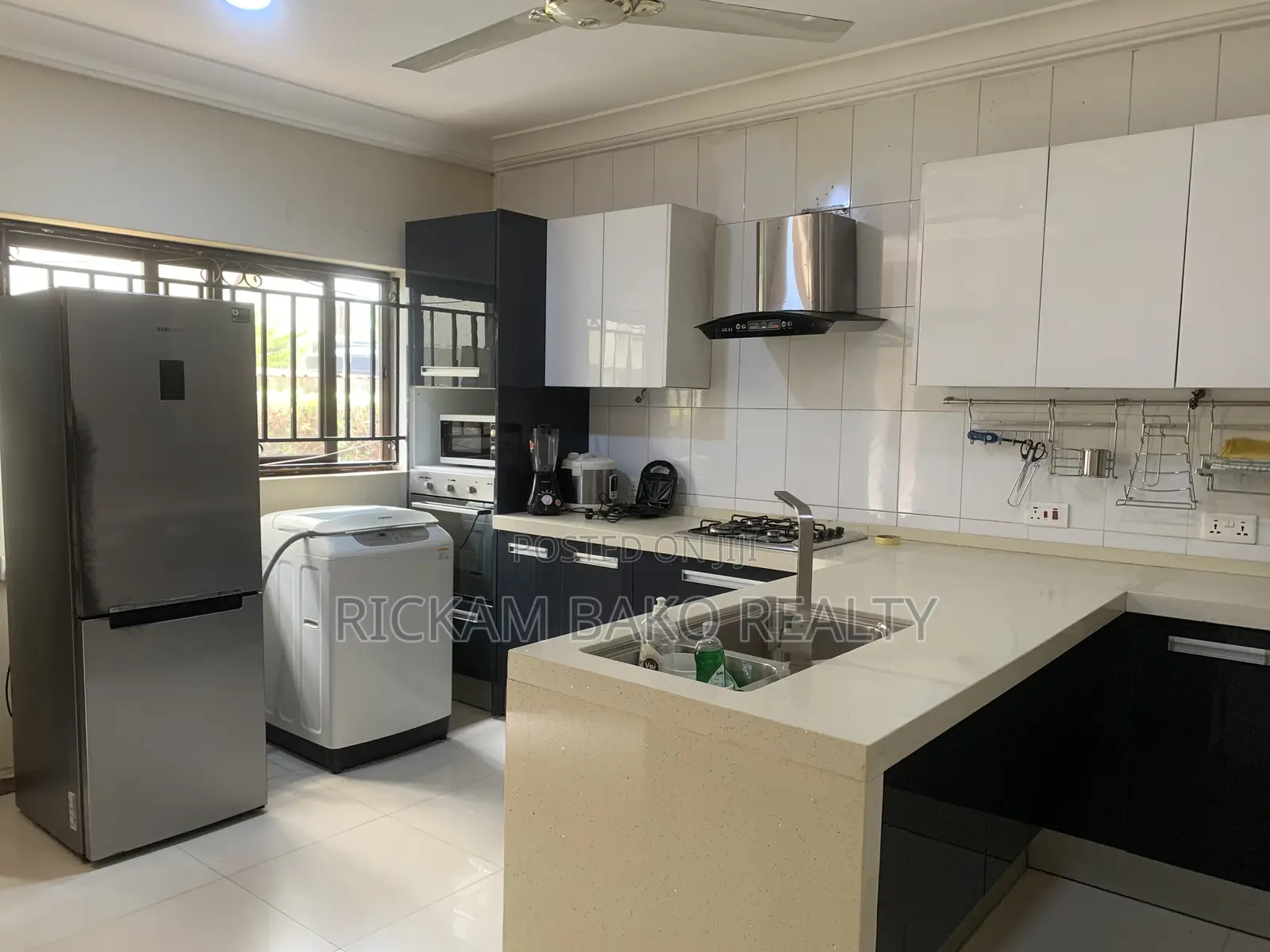Furnished 4bdrm House in Buena Vista, Sakumono for rent