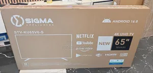 Sigma 65 Android Smart Frameless Led TV| Youtube, Netflix