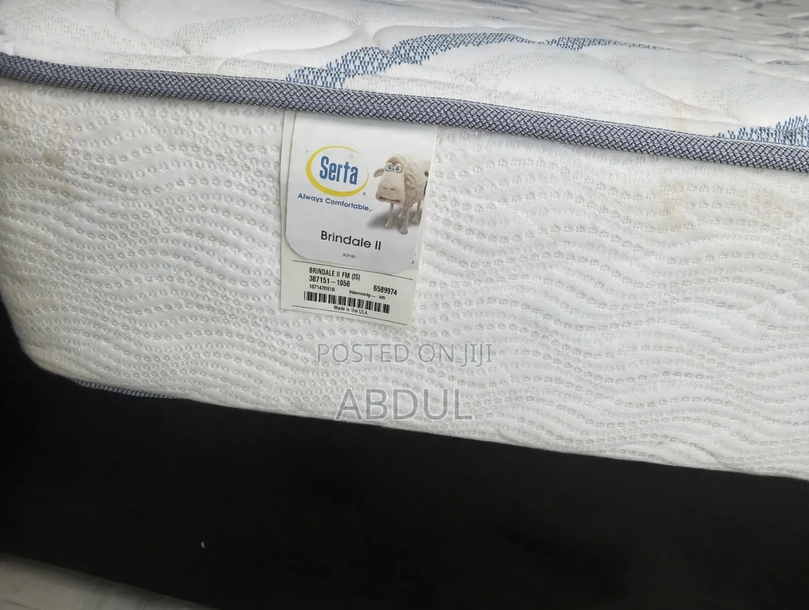 Foreign Used Serta Brindale Mattress