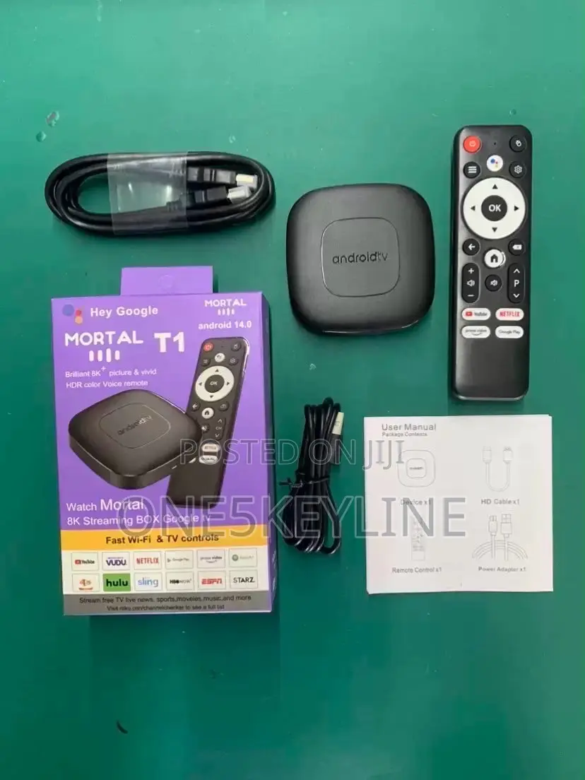 Android TV Box Free Netflix Prime & Soccer