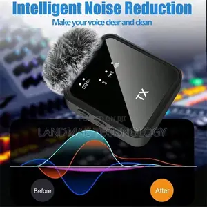 Wireless Lavalier Microphone 3 in 1 Mobile Phone
