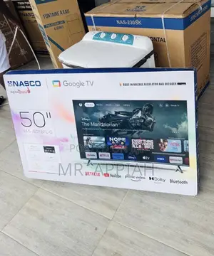 Premium Unique Nasco 50 Inch Uhd 4k Smart Television 