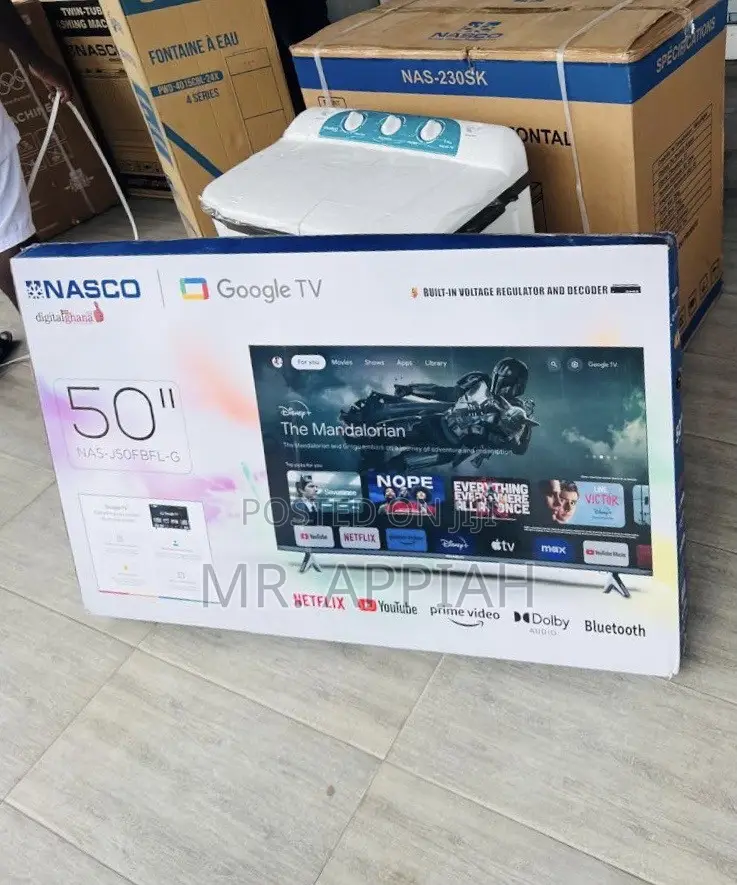 Premium Unique Nasco 50 Inch Uhd 4k Smart Television 