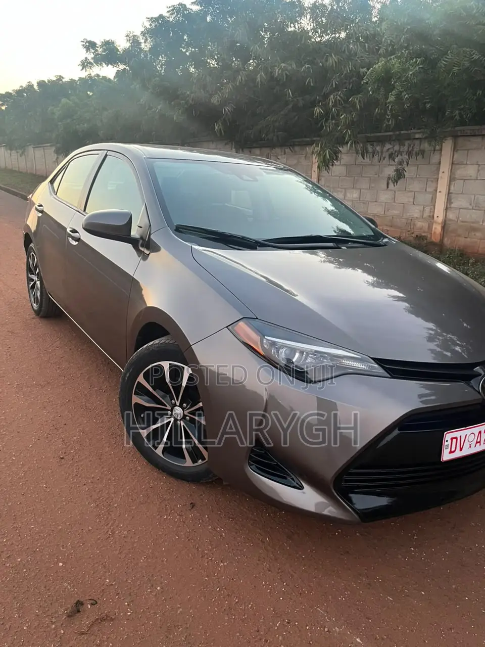 Toyota Corolla 2017 Gray