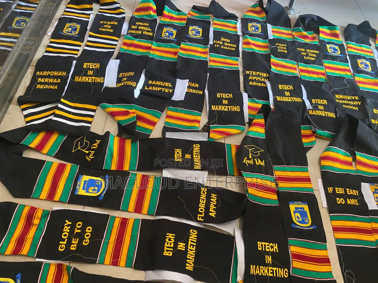 Graduation Sashes