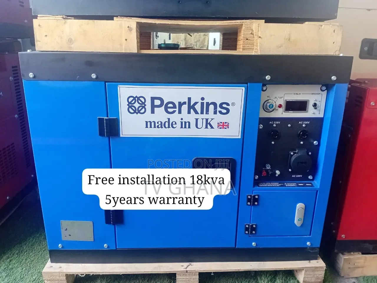Quality Perkins 18kVA Diesel Generator – Perfect for Commercial 1.5hp