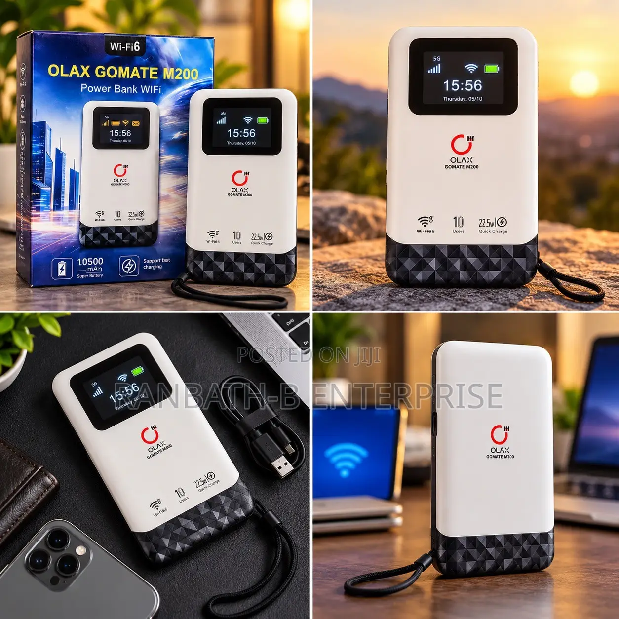 OLAX GOMATE M200 Wi-Fi Router With Power Bank