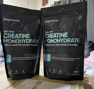 Original WeightWorld Creatine Monohydrate Powder 500g – 165 Servings
