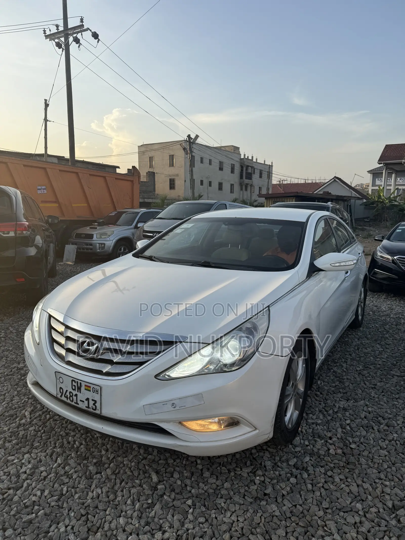 Hyundai Sonata 2013 White