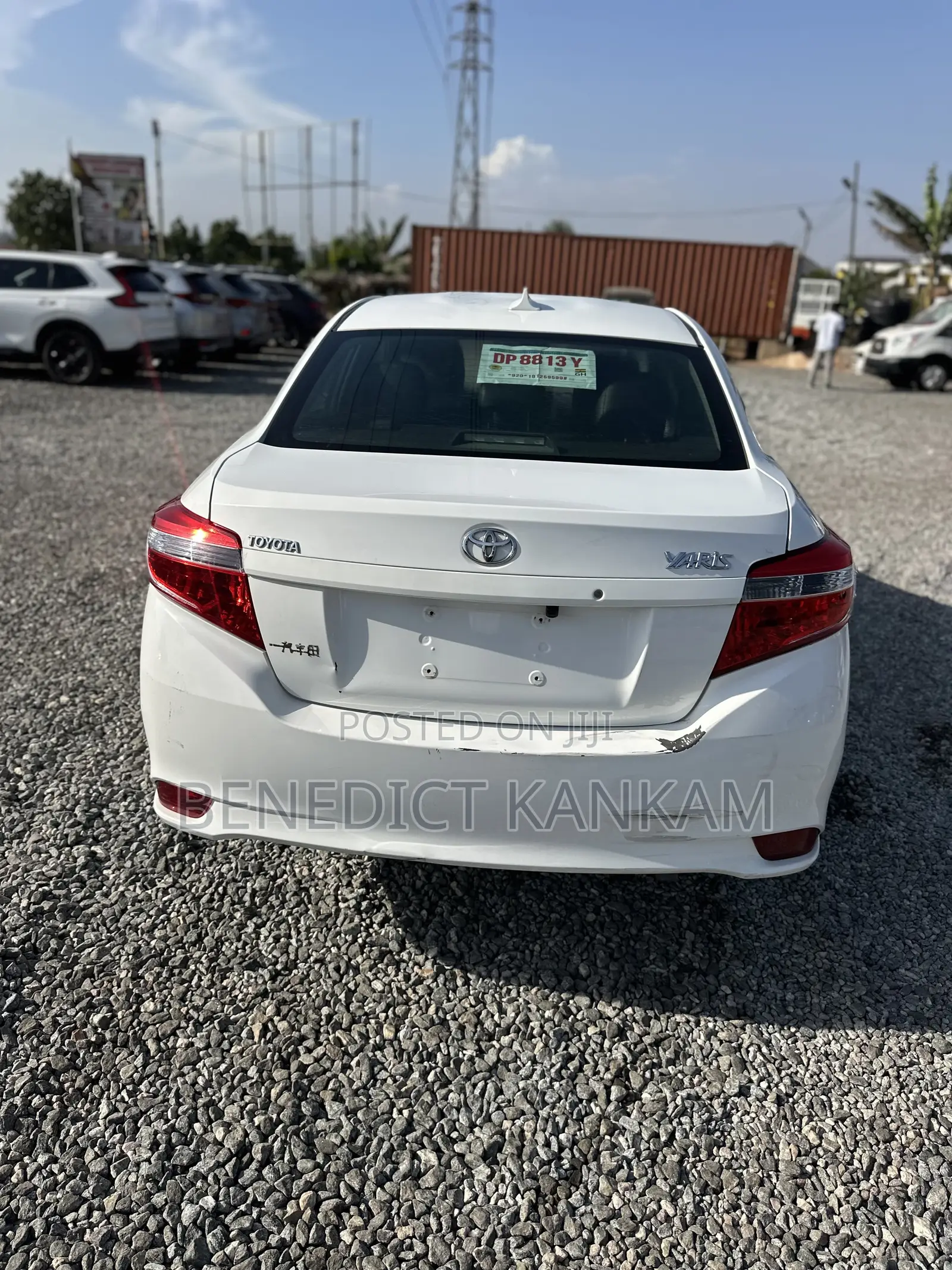 Toyota Yaris 2015 White
