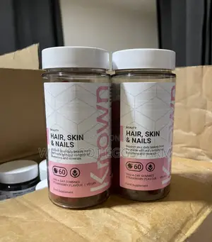 Original Known Hair Skin & Nails Gummies 60pcs – UK