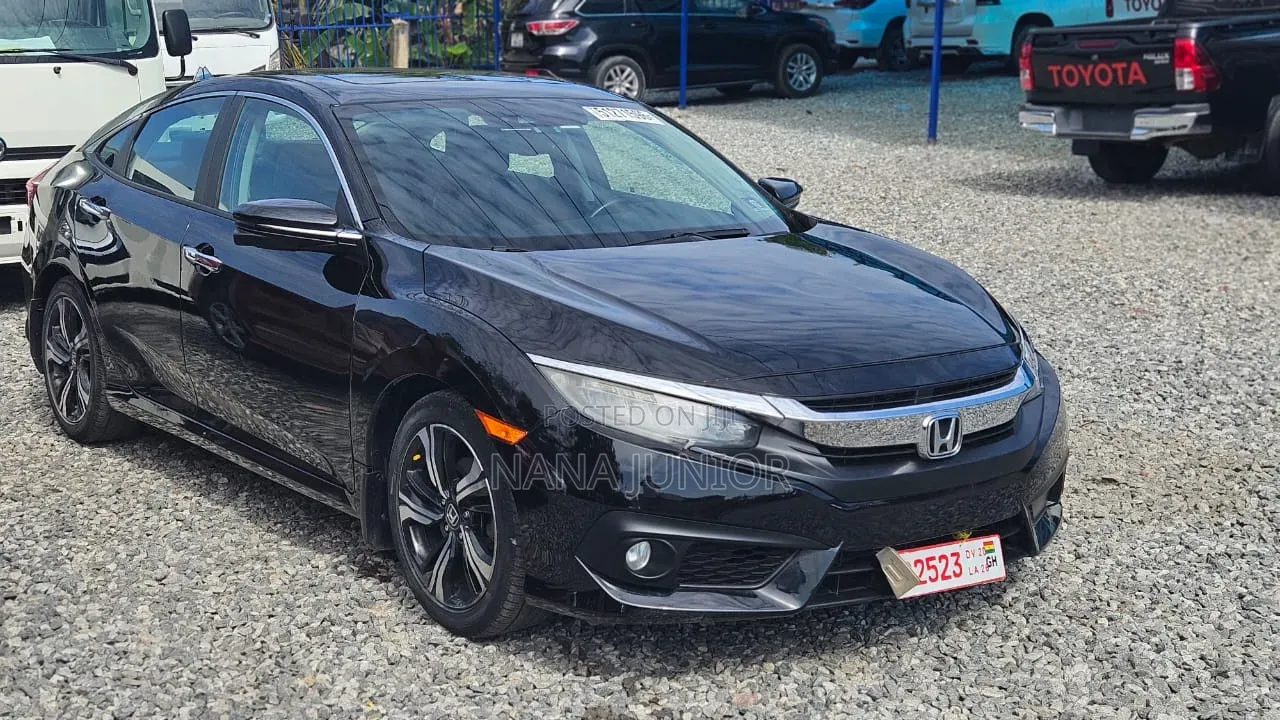 Honda Civic Touring 4dr Sedan (1.5L 4cyl) 2017 Black