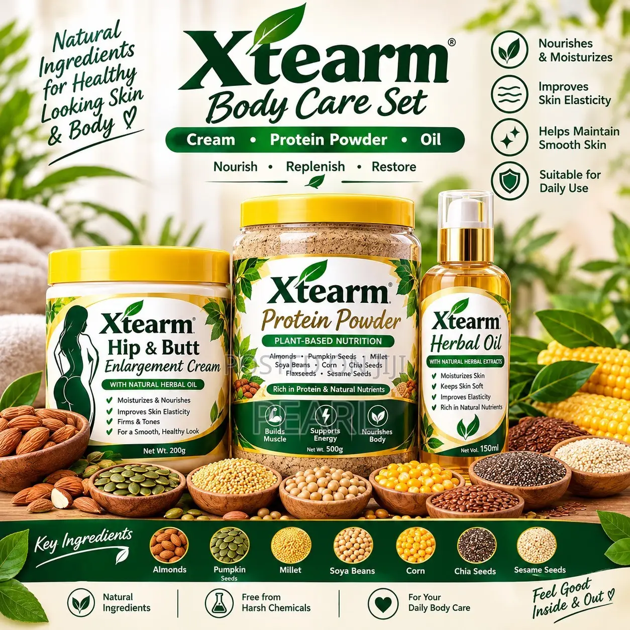 Xtearm Butt and Hips Enlargement Set