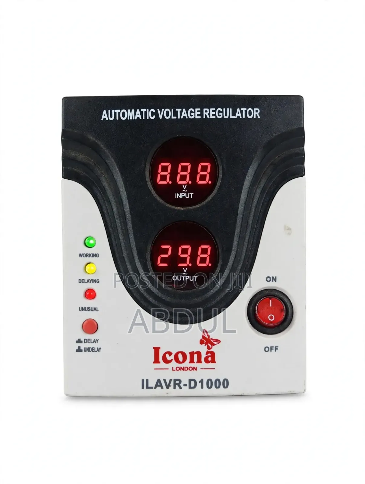 Icona London 1000VA Automatic Voltage Regulator