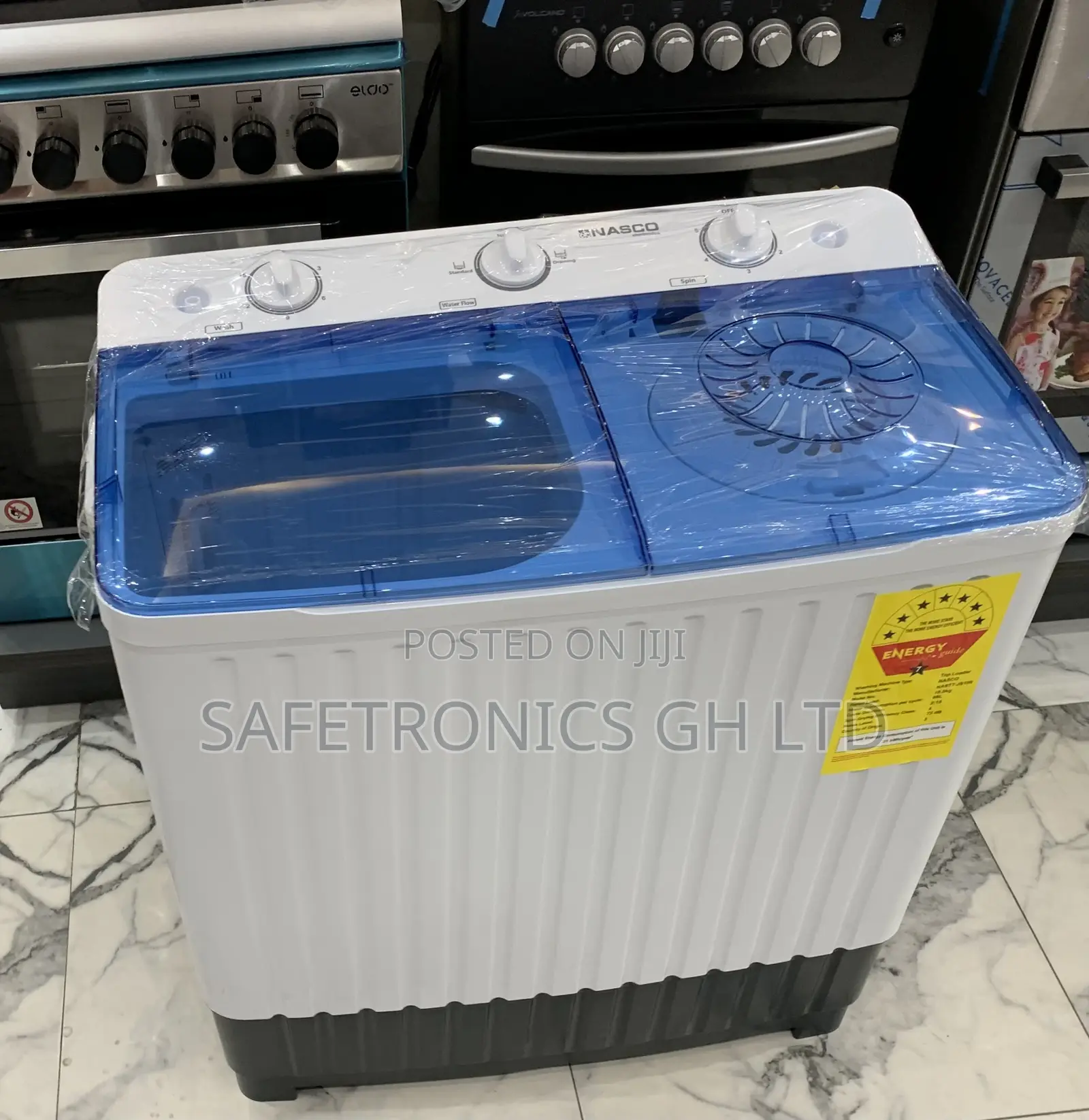 Perfect-Wash Nasco 15kg TopLoad WashingMachine