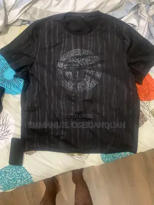 Original Black Versace-Style Designer T-Shirt for Men