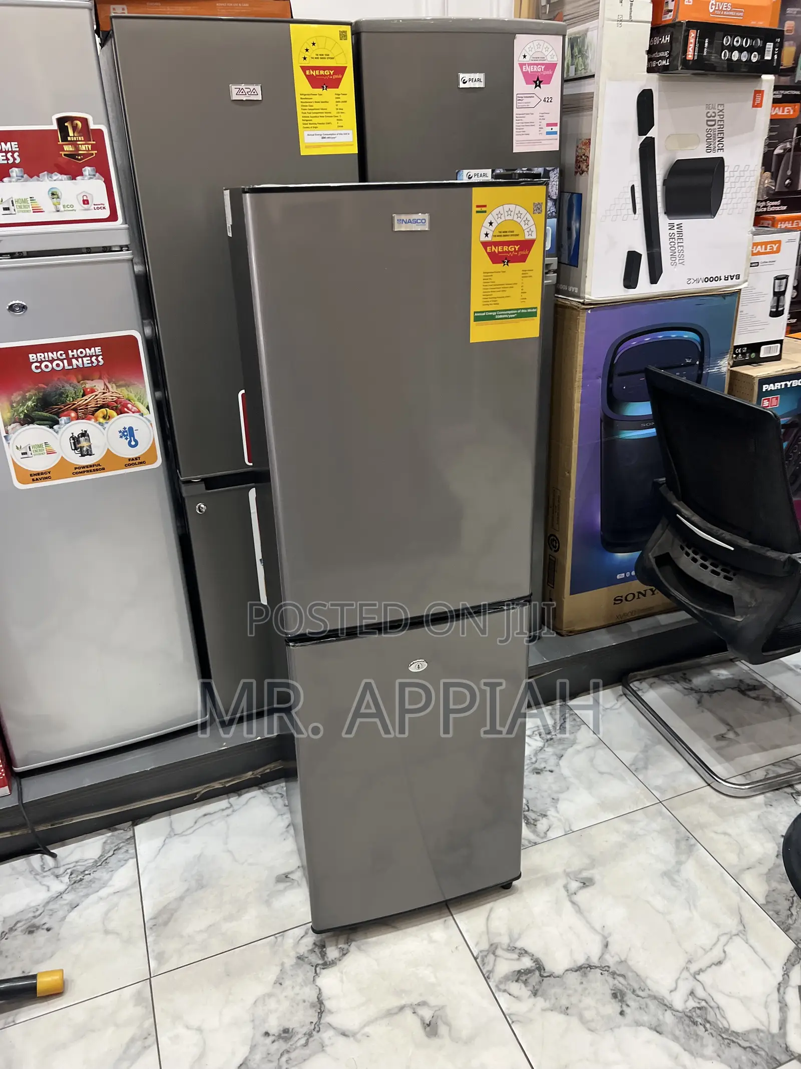 2 Door Electric Nasco Refrigerator Nasd2-20fl