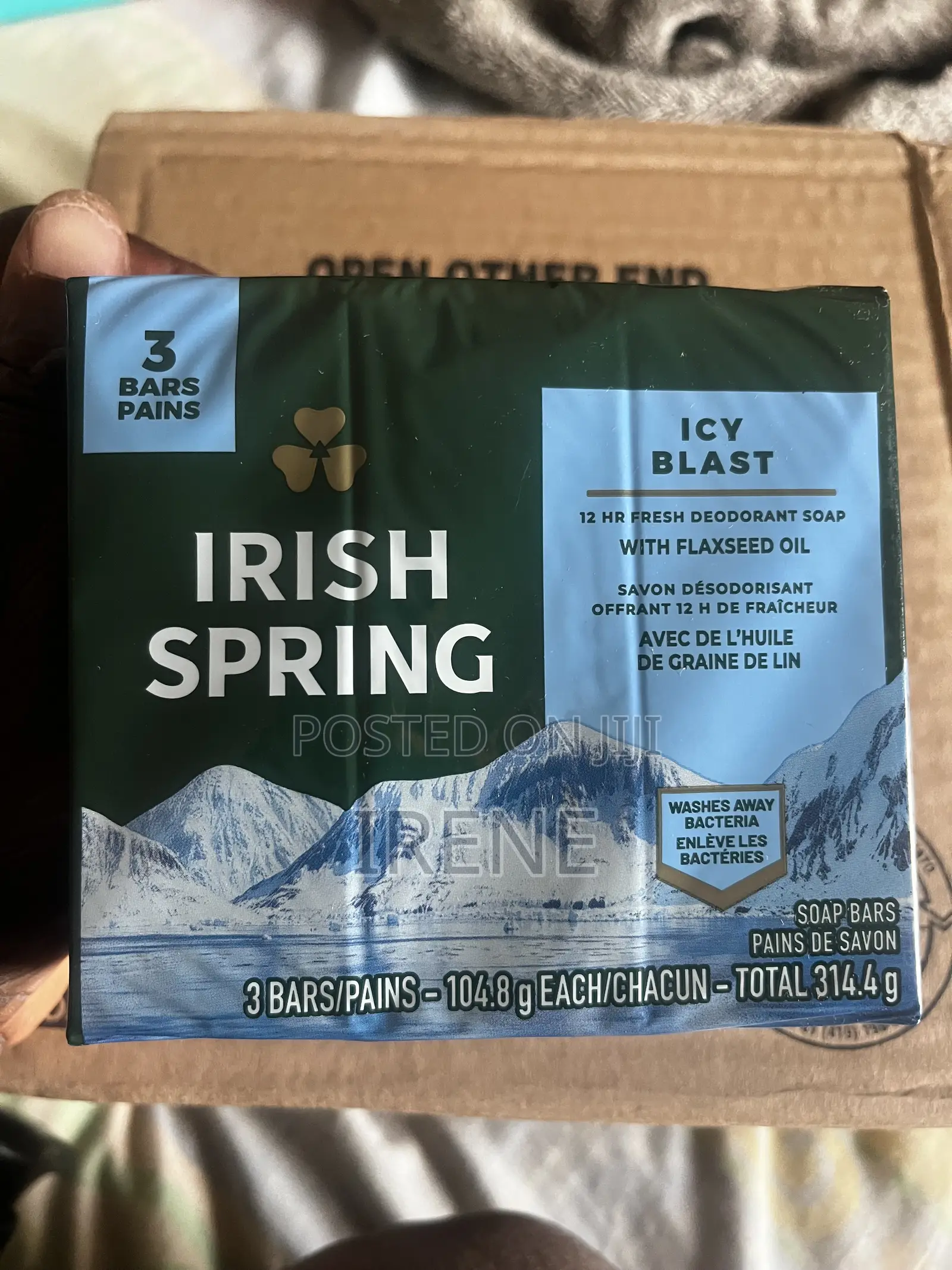 Irish Spring Icy Blast Soap