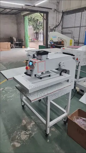 40x60cm Pneumatic Automatic Heat Press Double Head Machine