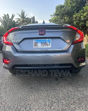 Honda Civic EX-T 4dr Sedan (1.5L 4cyl) 2017 Gray