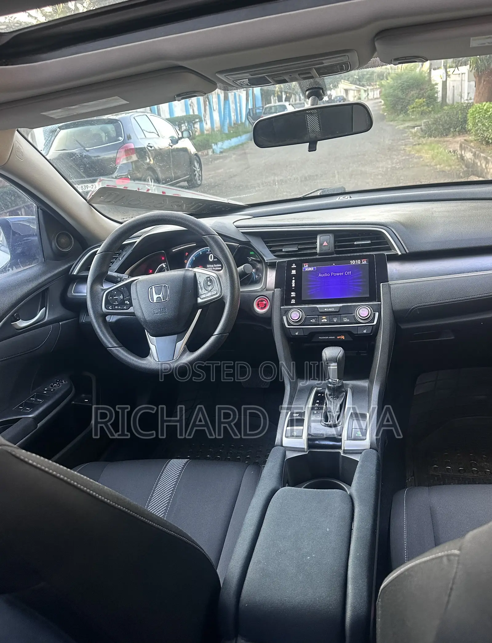 Honda Civic EX-T 4dr Sedan (1.5L 4cyl) 2017 Gray
