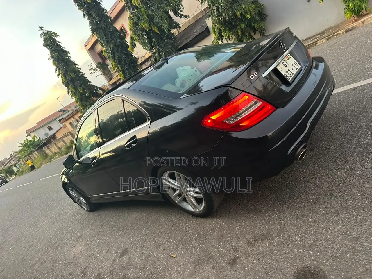 Mercedes-Benz C300 Sport 4Matic Sedan AWD (3.5L 6cyl 7A) 2014 Black