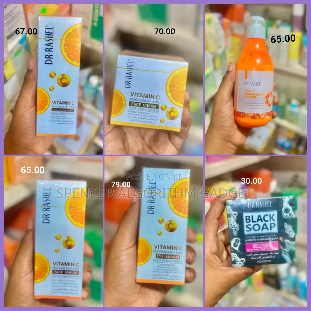 Dr Rashel Vitamin C Lotion/Cleansing Milk/Face Cream/Eye Serum/ Soap