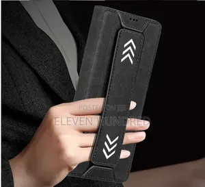 Samsung Galaxy Fold 6 Case Leather With Screen Protector