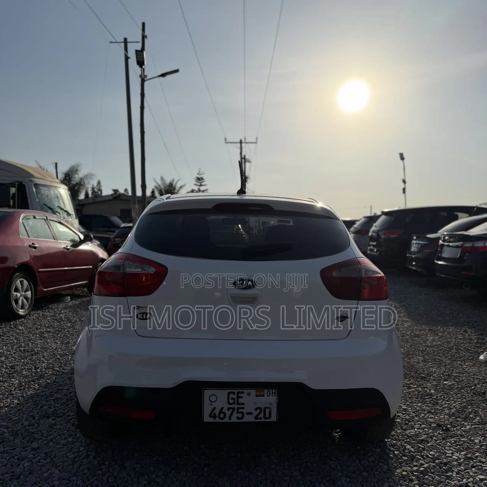Kia Rio SX 4dr Hatchback (1.6L 4cyl 6A) 2012 White
