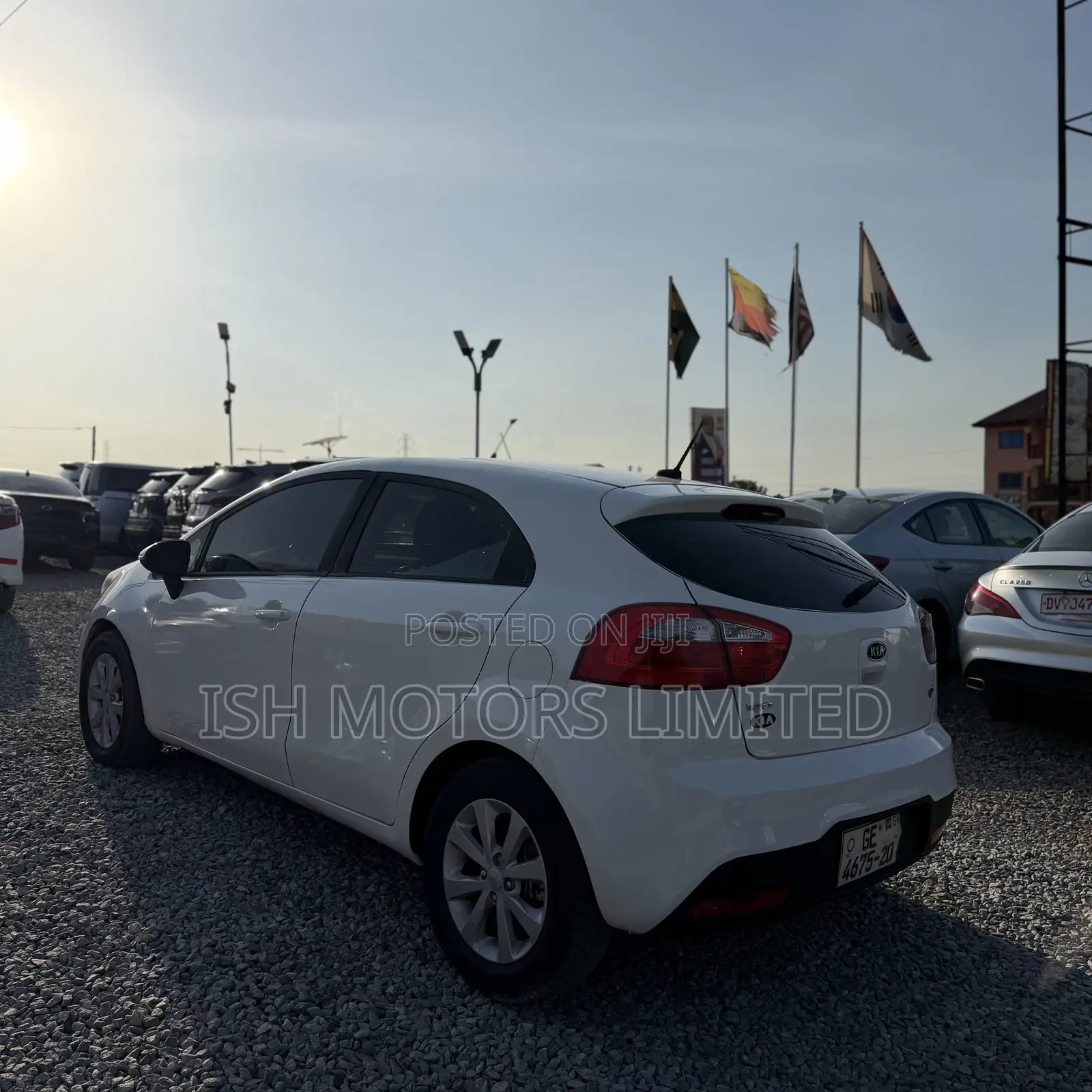Kia Rio SX 4dr Hatchback (1.6L 4cyl 6A) 2012 White