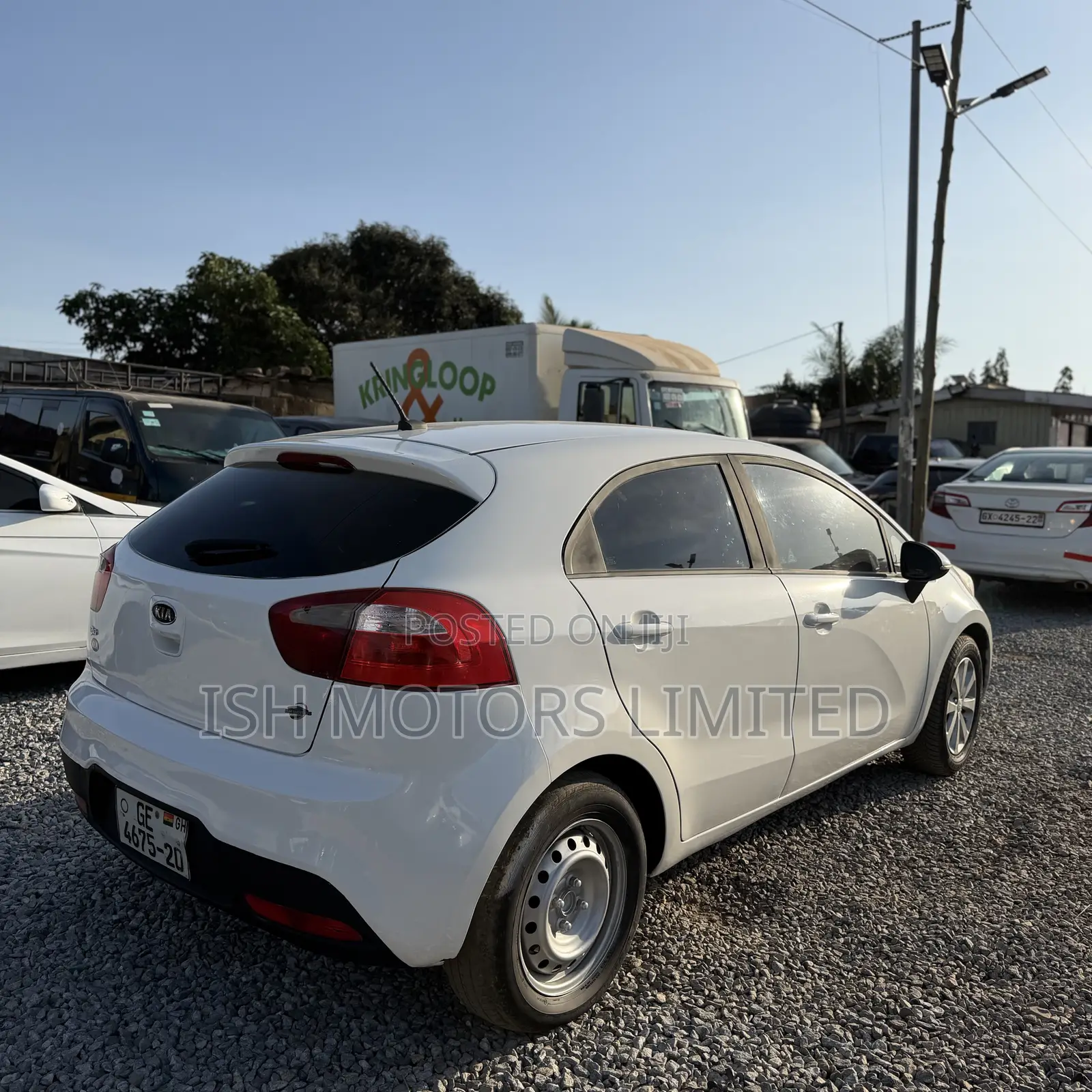 Kia Rio SX 4dr Hatchback (1.6L 4cyl 6A) 2012 White
