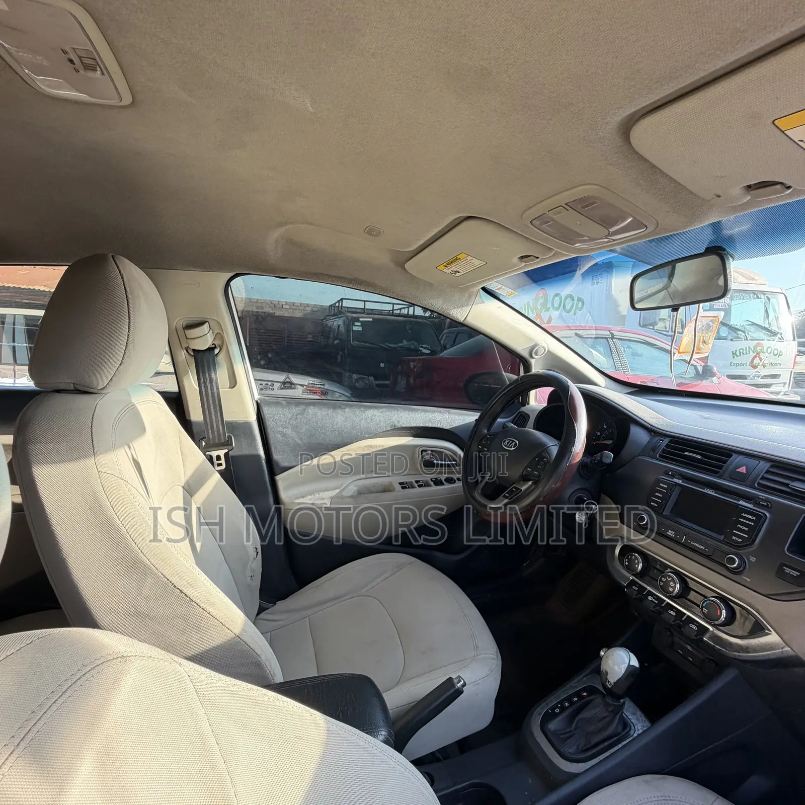 Kia Rio SX 4dr Hatchback (1.6L 4cyl 6A) 2012 White