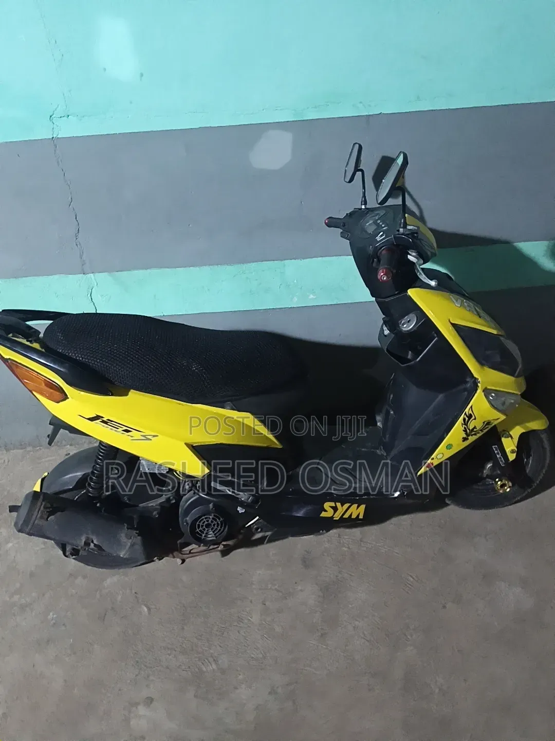 SYM Jet 2009 Yellow