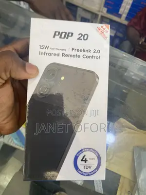 New Tecno Pop 20 64 GB Black