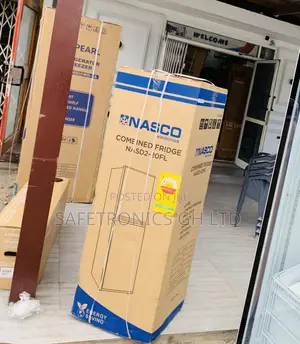 Nasco Powerful Cooling 158L Nasf2-20fl 2 Doors Fridge