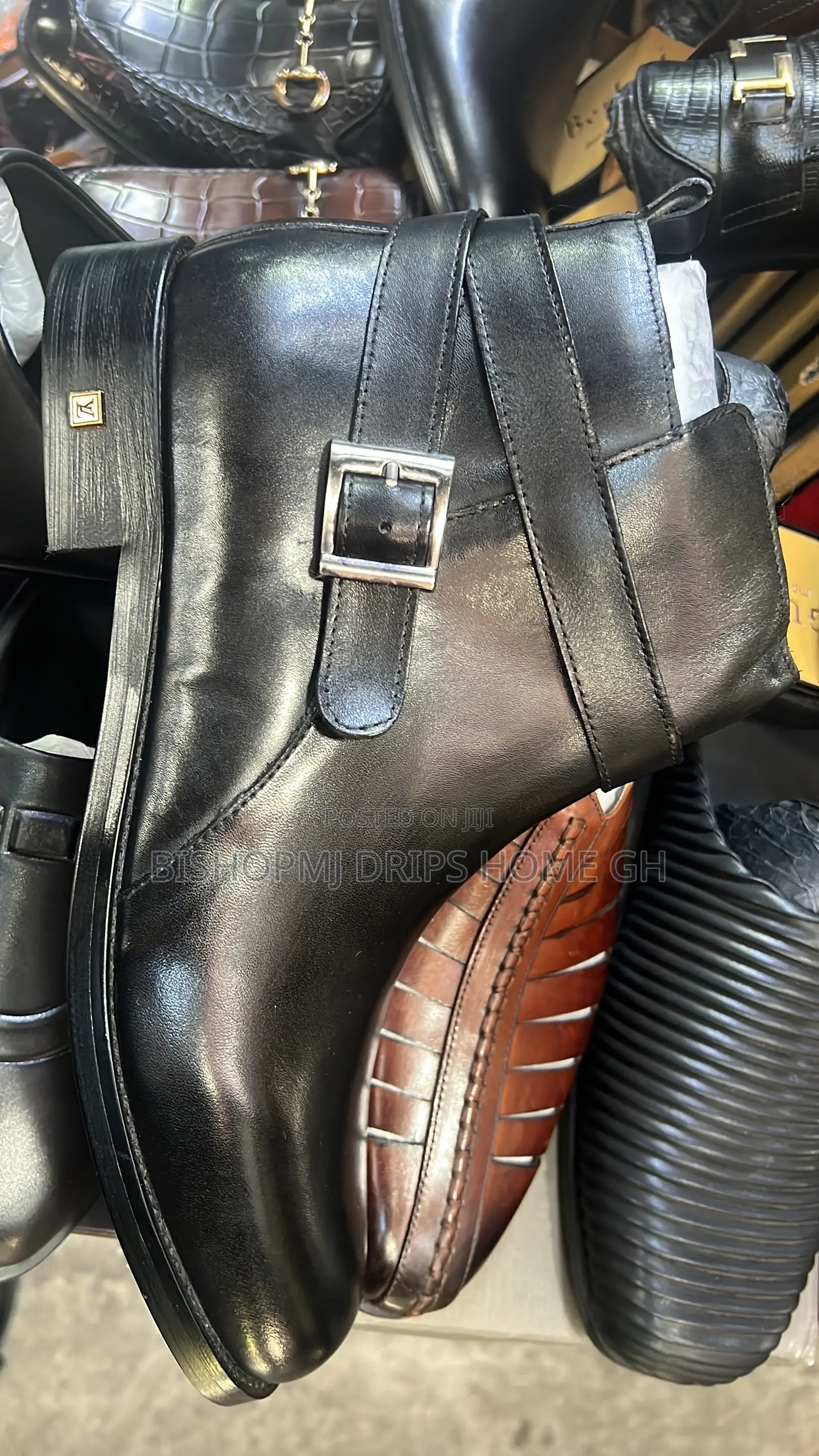 Leather Ankle Shoes