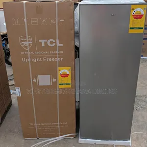 TCL Upright Freezer| 168-Litre| Frost Free| Energy Saving| Lock| Key