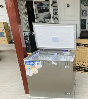Newest Update Grey Nasco 198L Nas-230k 1 Door Freezer