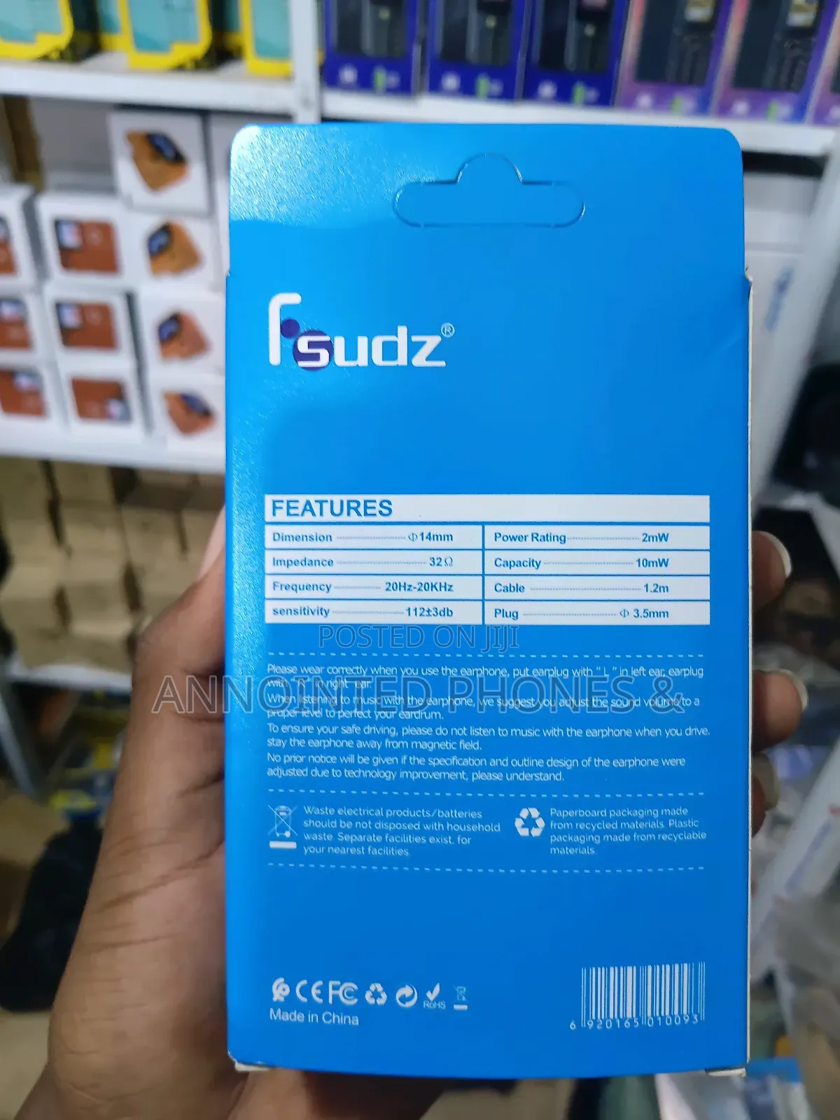 Fsudz E31 Original Earpiece