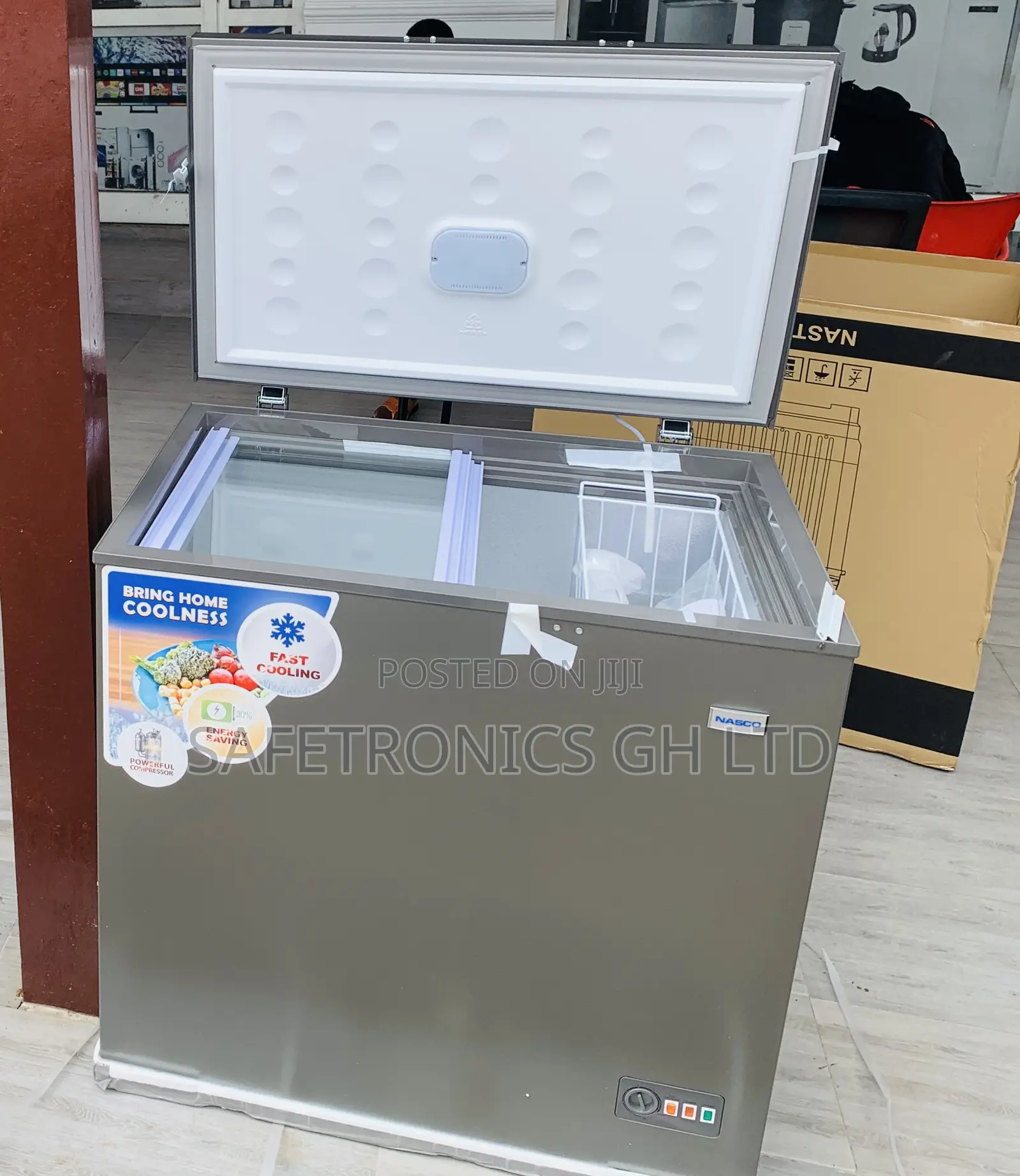 Experience Grey 198L Nas-230sk 1 Door Nasco Freezer